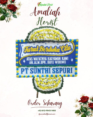 Papan Bunga Duka di Parlilitan