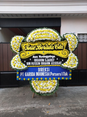 Papan Bunga Duka di Parlilitan