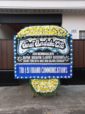 Papan Bunga Duka di Parlilitan